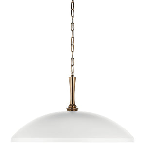Kichler - 52637WH - One Light Pendant - Delarosa - White