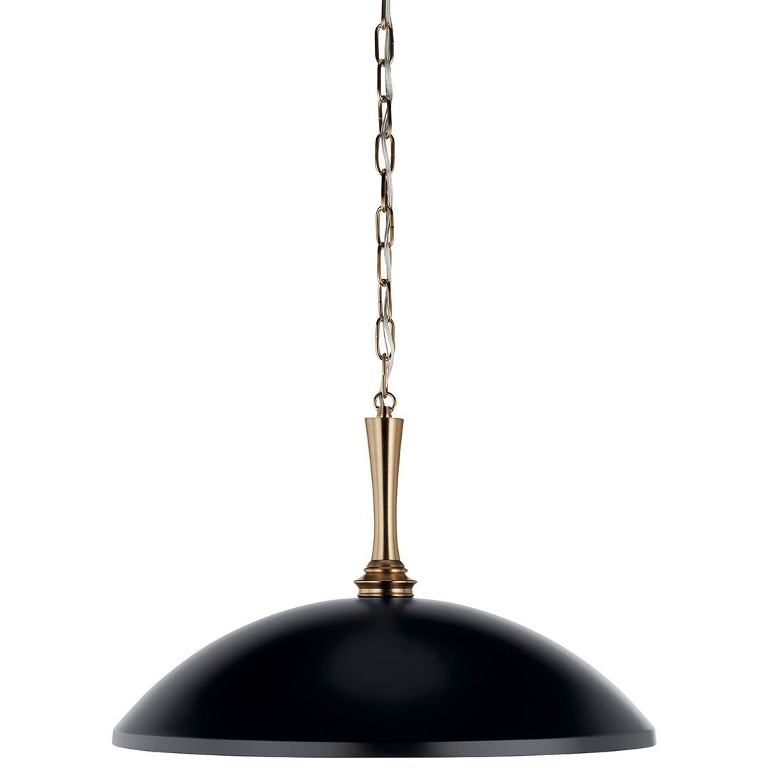 Kichler - 52638BK - One Light Pendant - Delarosa - Black