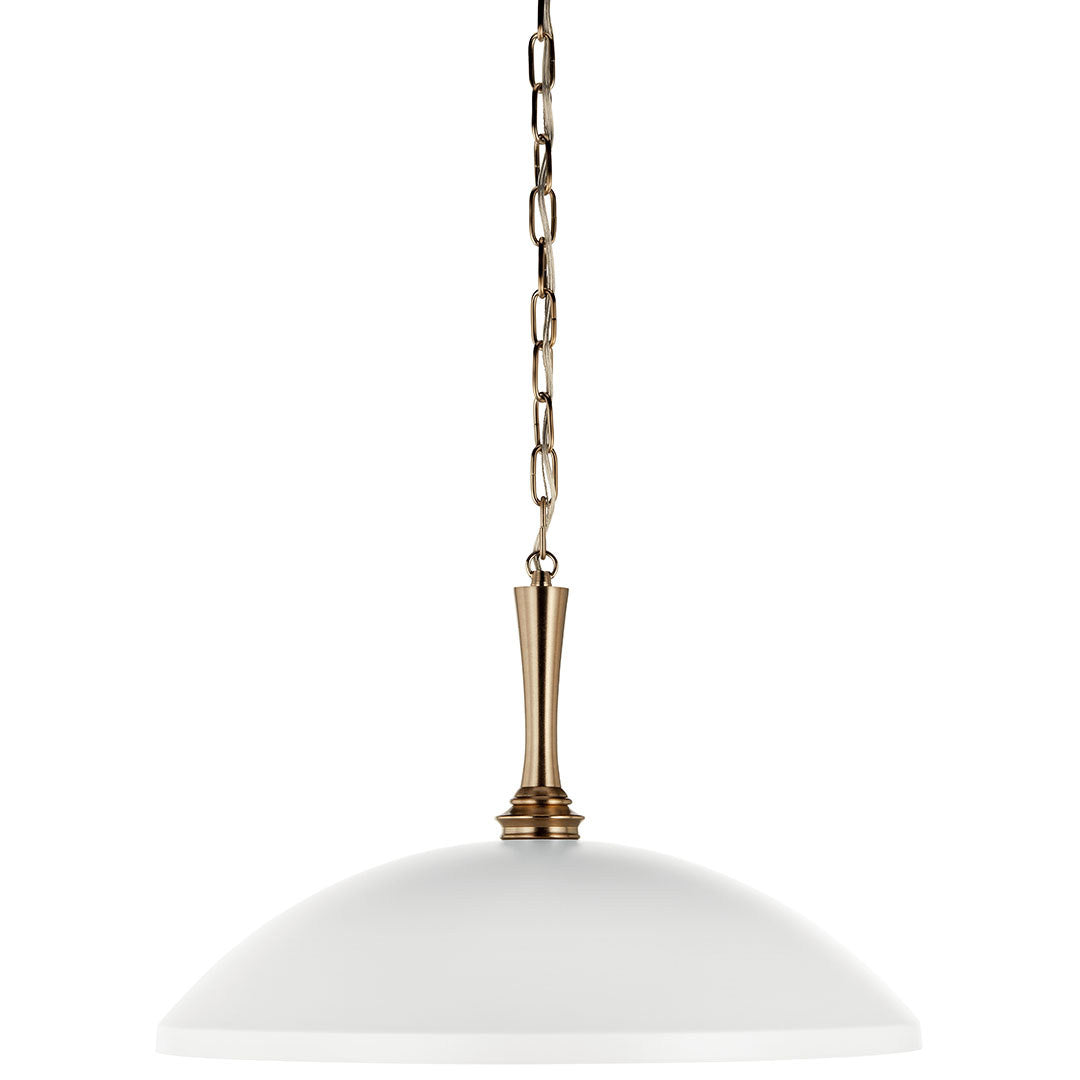 Kichler - 52638WH - One Light Pendant - Delarosa - White