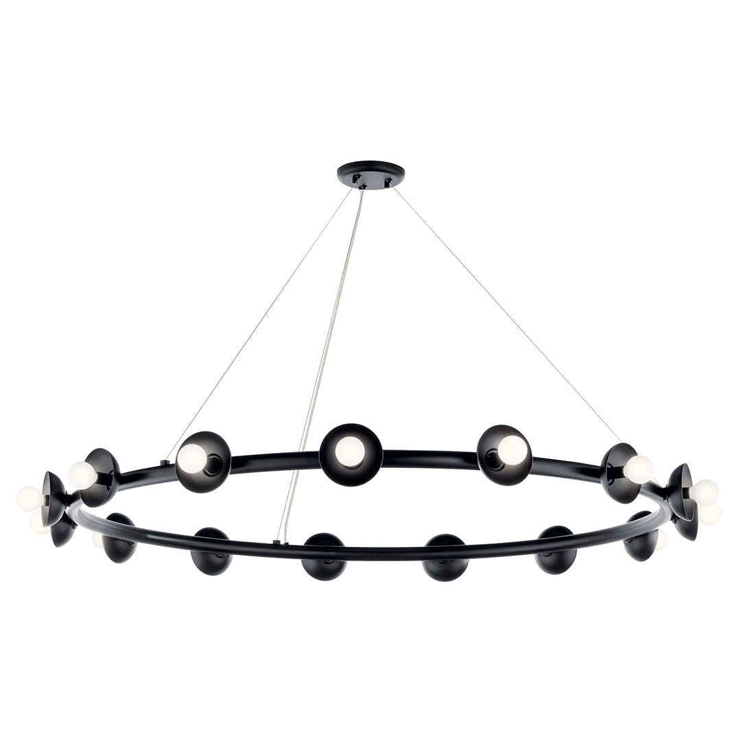 Kichler - 52644BK - 15 Light Chandelier - Palta - Black