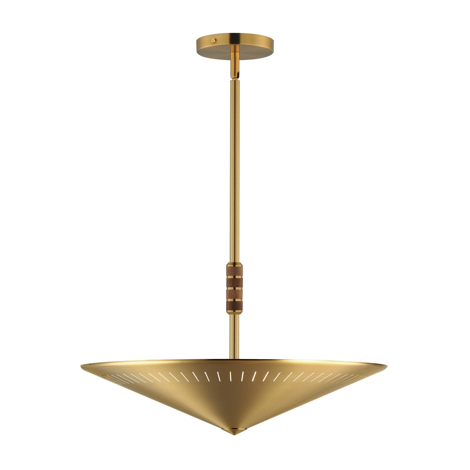 Maxim - 11436NAB - Three Light Pendant - Helsinki - Natural Aged Brass