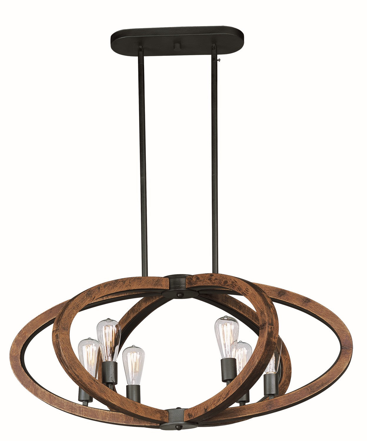 Maxim - 20915APAR/BUL - LED Pendant - Bodega Bay - Anthracite