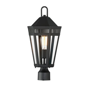 Maxim - 30590CLBK - One Light Outdoor Post Mount - Oxford - Black