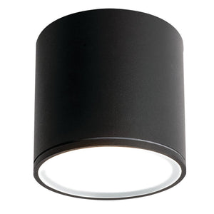 AFX Lighting - EVYW0405LAJD2BK - LED Outdoor Ceiling Mount - Everly - Black