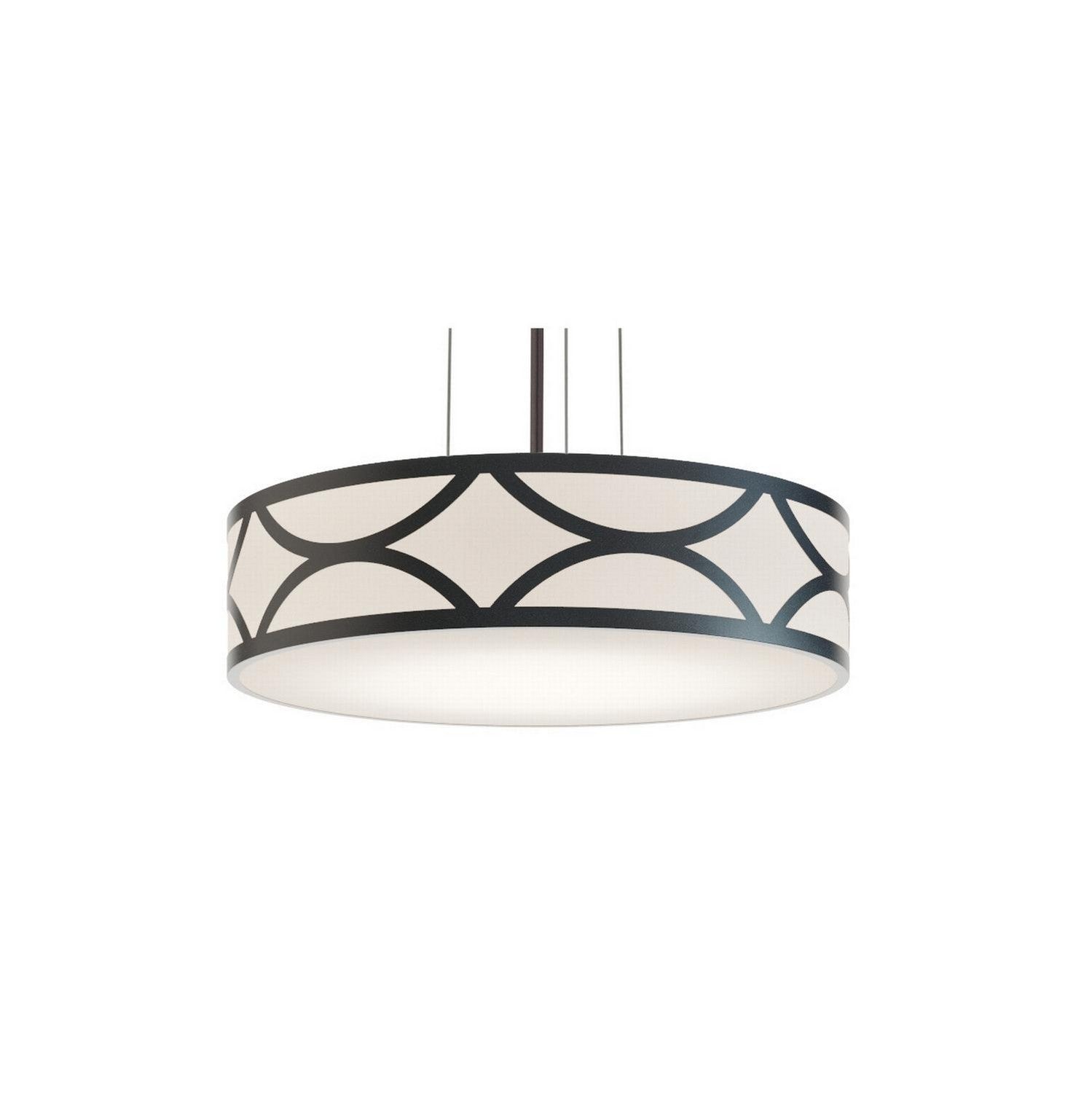 AFX Lighting - LAKP20LAJUDBK - LED Pendant - Lake - Black