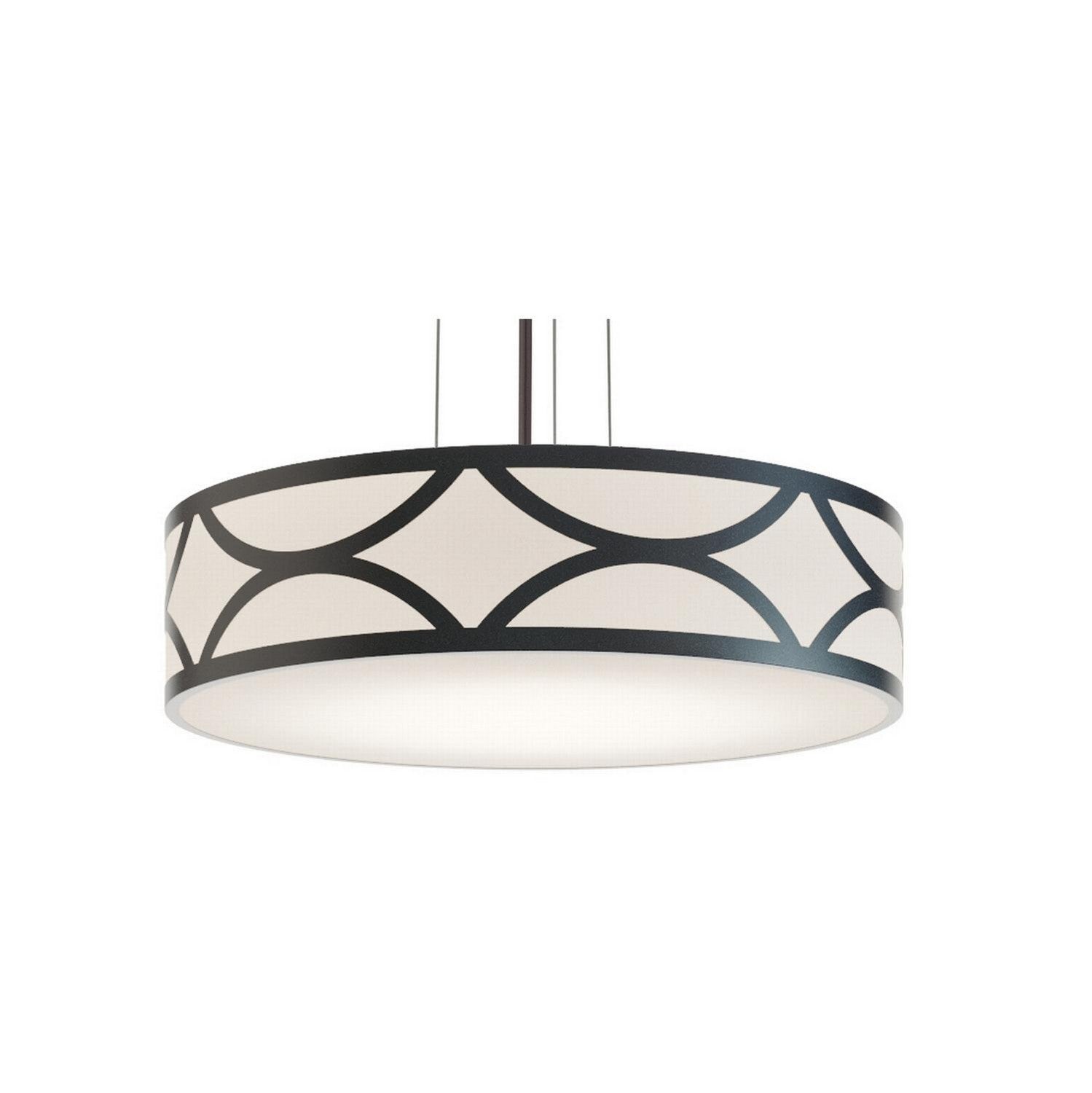 AFX Lighting - LAKP24LAJUDBK - LED Pendant - Lake - Black