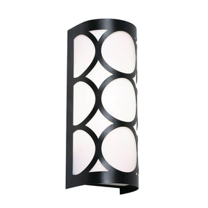 AFX Lighting - LAKS0513CBBK - Two Light Wall Sconce - Lake - Black