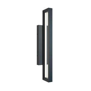 AFX Lighting - LEMW0524LAJUDBK - LED Outdoor Wall Sconce - Liam - Black