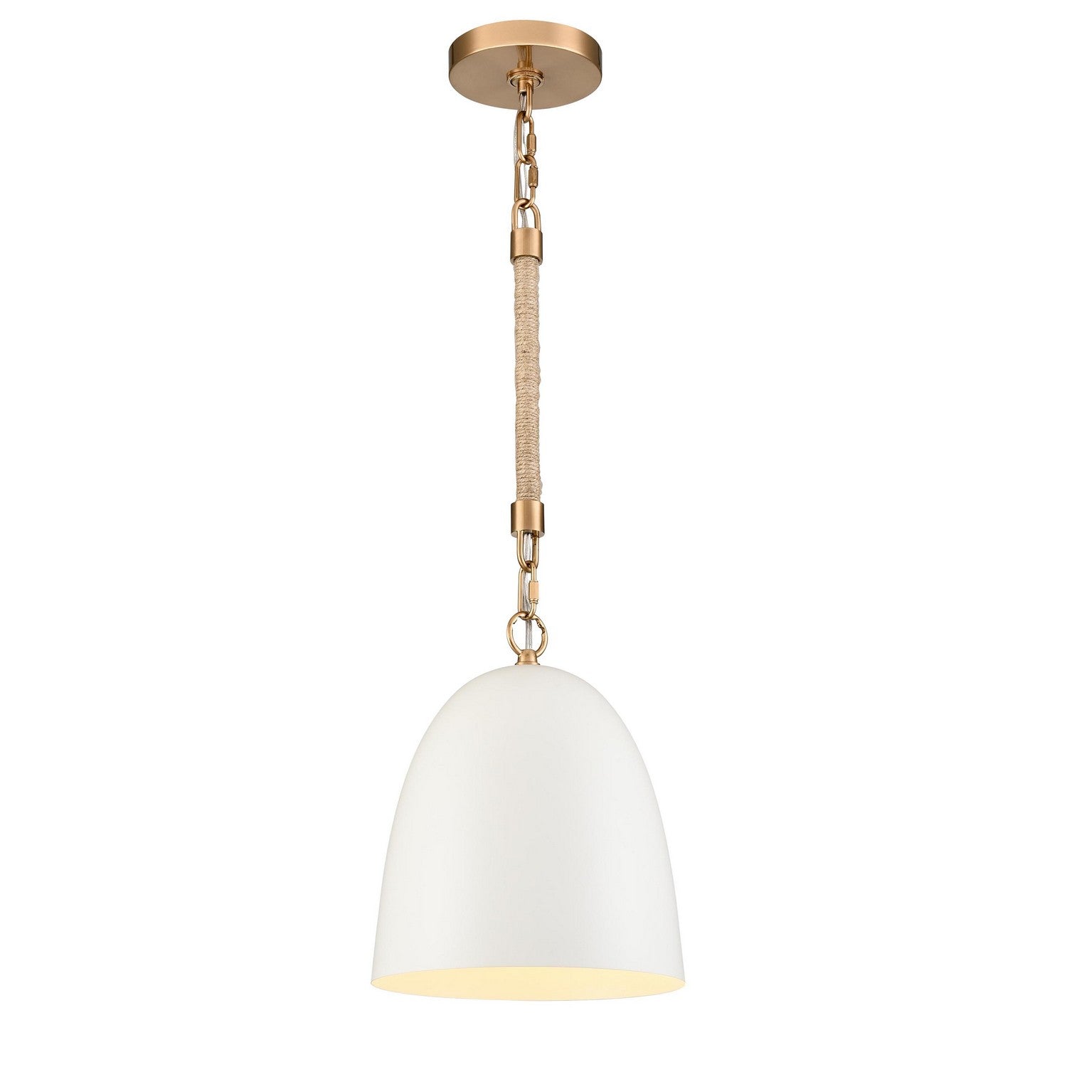 ELK Home - 47811/1 - One Light Mini Pendant - Downington - Burnished Brass