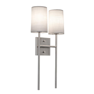 AFX Lighting - ROSS1020CBSN - Two Light Wall Sconce - Rose - Satin Nickel