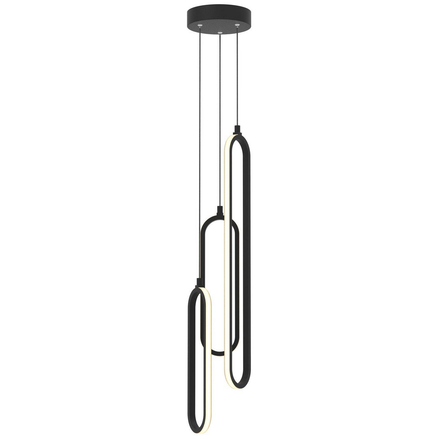 AFX Lighting - SIEP99LAJD1BKRND3 - LED Pendant - Sienna - Black