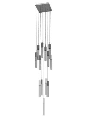 Avenue Lighting - HF1905-13-GL-CH-SNW - LED Pendant - The Original Glacier - Polished Chrome