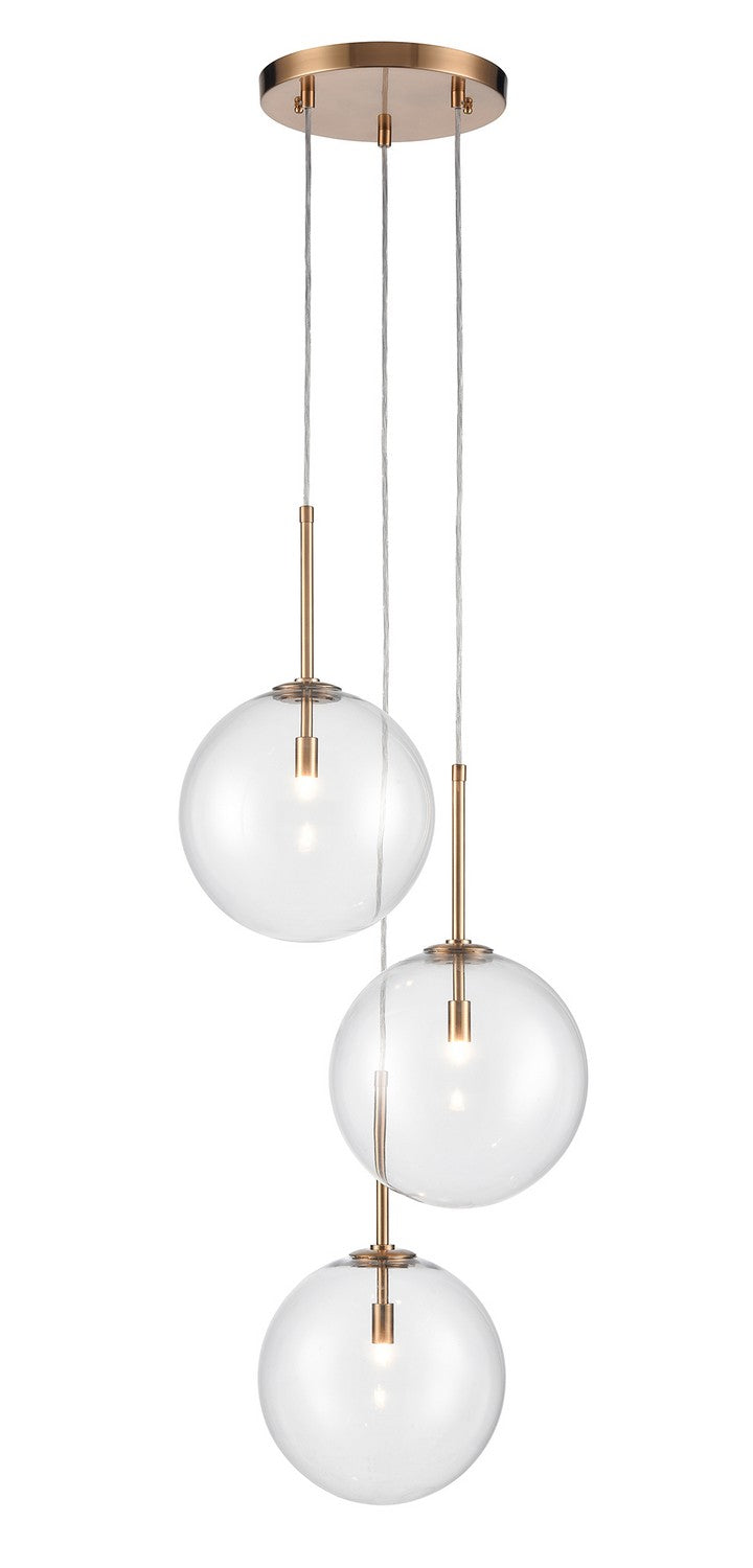 Avenue Lighting - HF4233-AB - LED Pendant - Delilah - Aged Brass