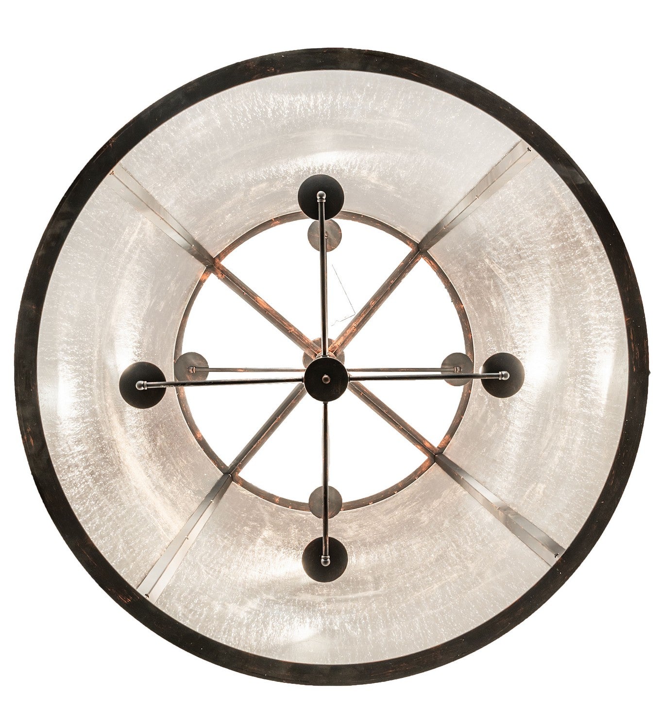 Meyda Tiffany - 259210 - Eight Light Pendant - Cilindro - Flemish Bronze