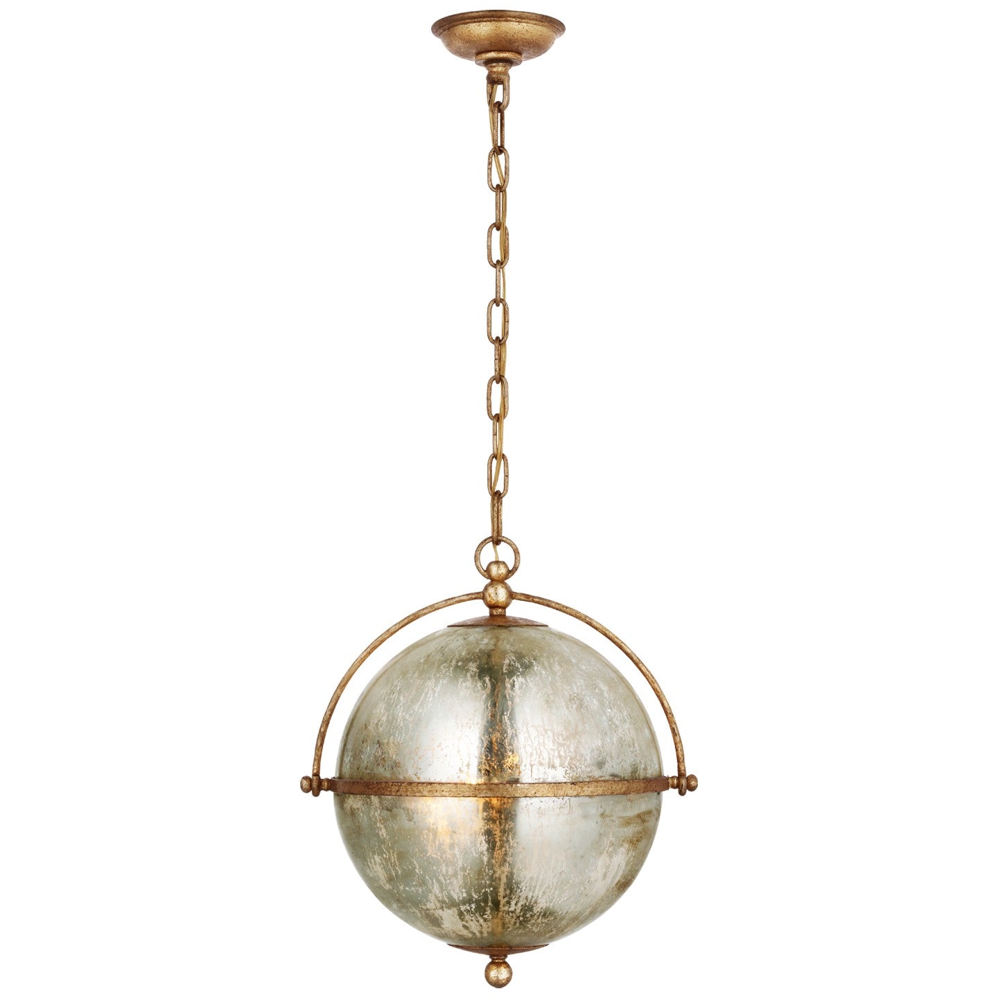 Visual Comfort Signature - CHC 5065GI-MG - LED Pendant - Bayridge - Gilded Iron