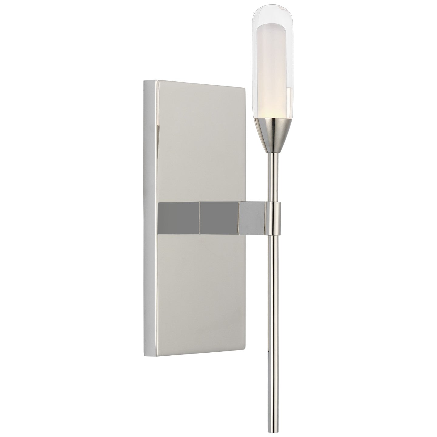 Visual Comfort Signature - PB 2030PN-CG - LED Wall Sconce - Overture - Polished Nickel