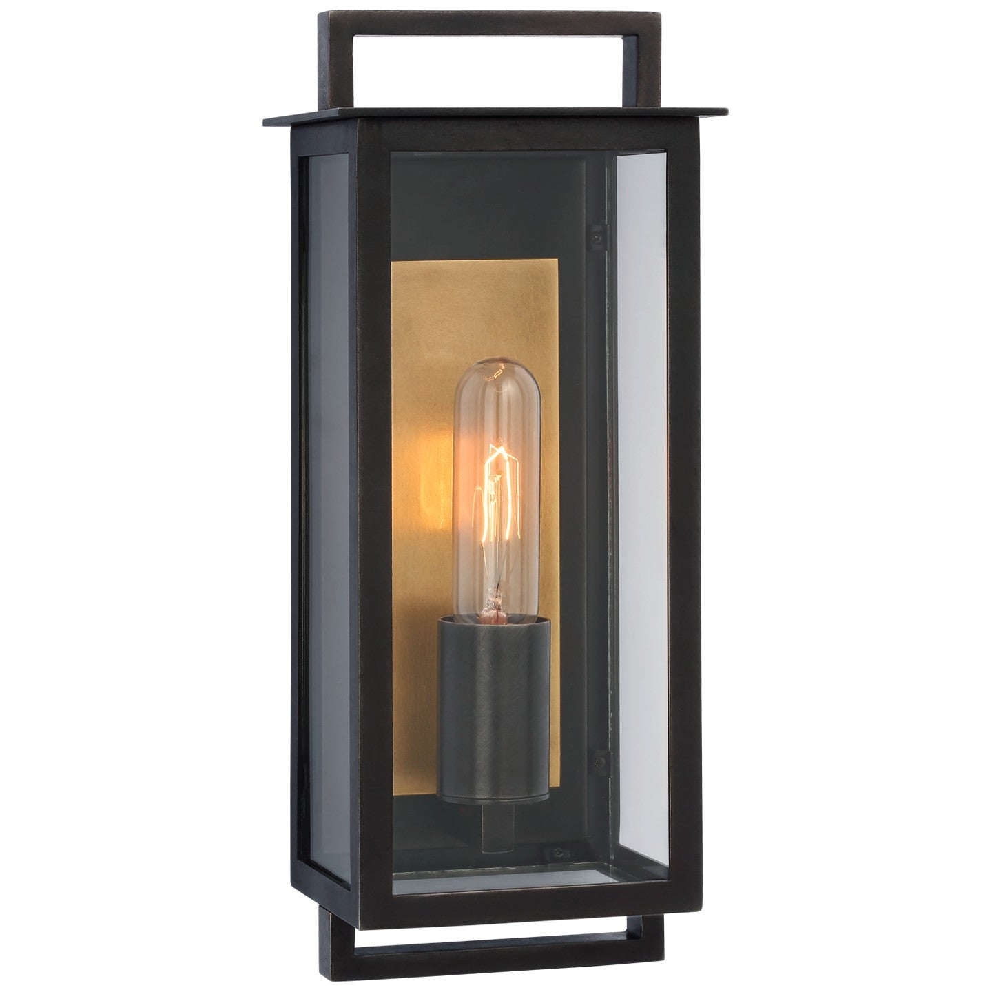 Visual Comfort Signature - S 2195AI-CG - LED Wall Lantern - Halle - Aged Iron