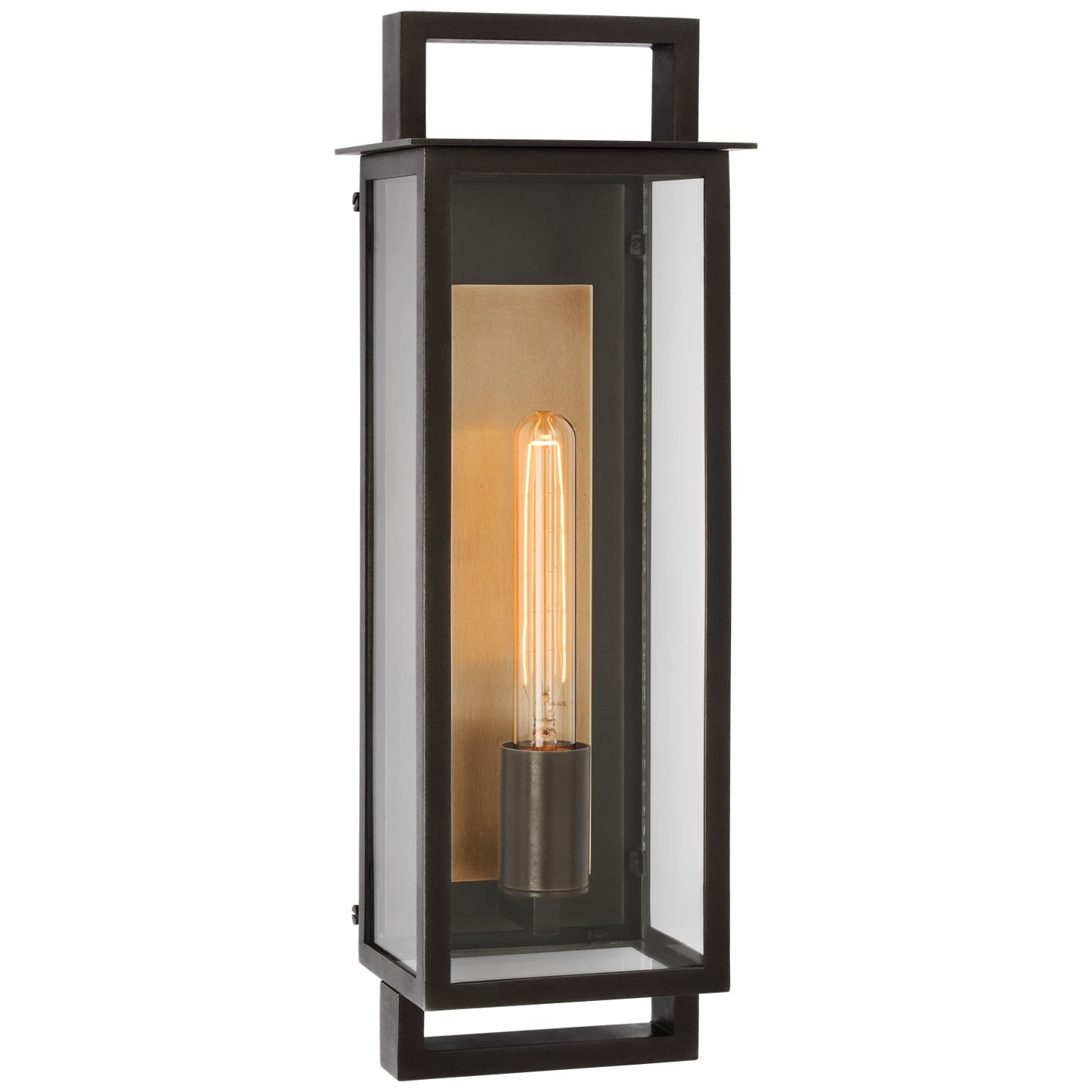 Visual Comfort Signature - S 2196AI-CG - LED Wall Lantern - Halle - Aged Iron