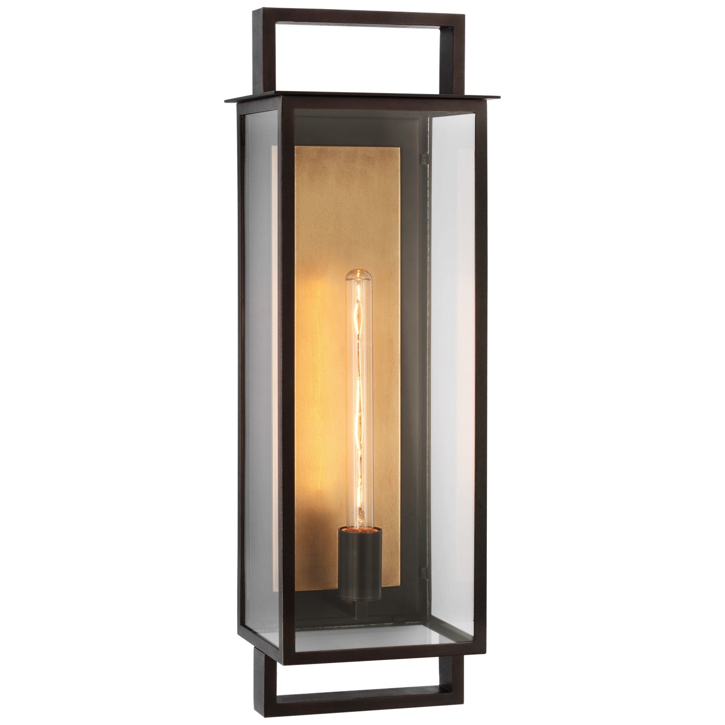 Visual Comfort Signature - S 2197AI-CG - LED Wall Lantern - Halle - Aged Iron