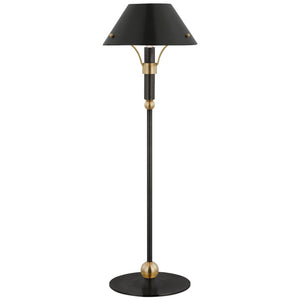 Visual Comfort Signature - TOB 3733BZ/HAB-BZ - LED Table Lamp - Turlington - Bronze and Hand-Rubbed Antique Brass