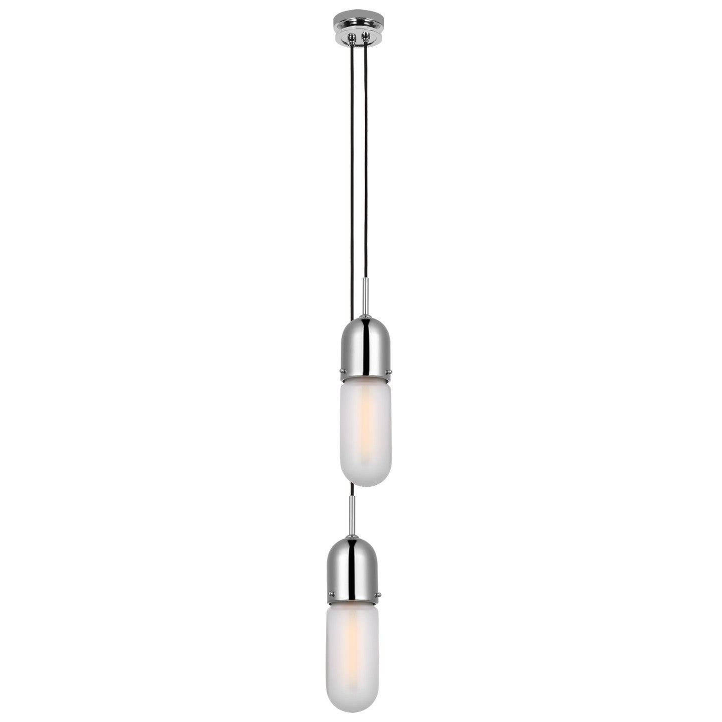 Visual Comfort Signature - TOB 5646PN-FG-2 - LED Pendant - Junio - Polished Nickel