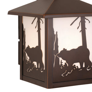 Vaxcel - OW35083BBZ - One Light Outdoor Wall Mount - Bozeman - Burnished Bronze