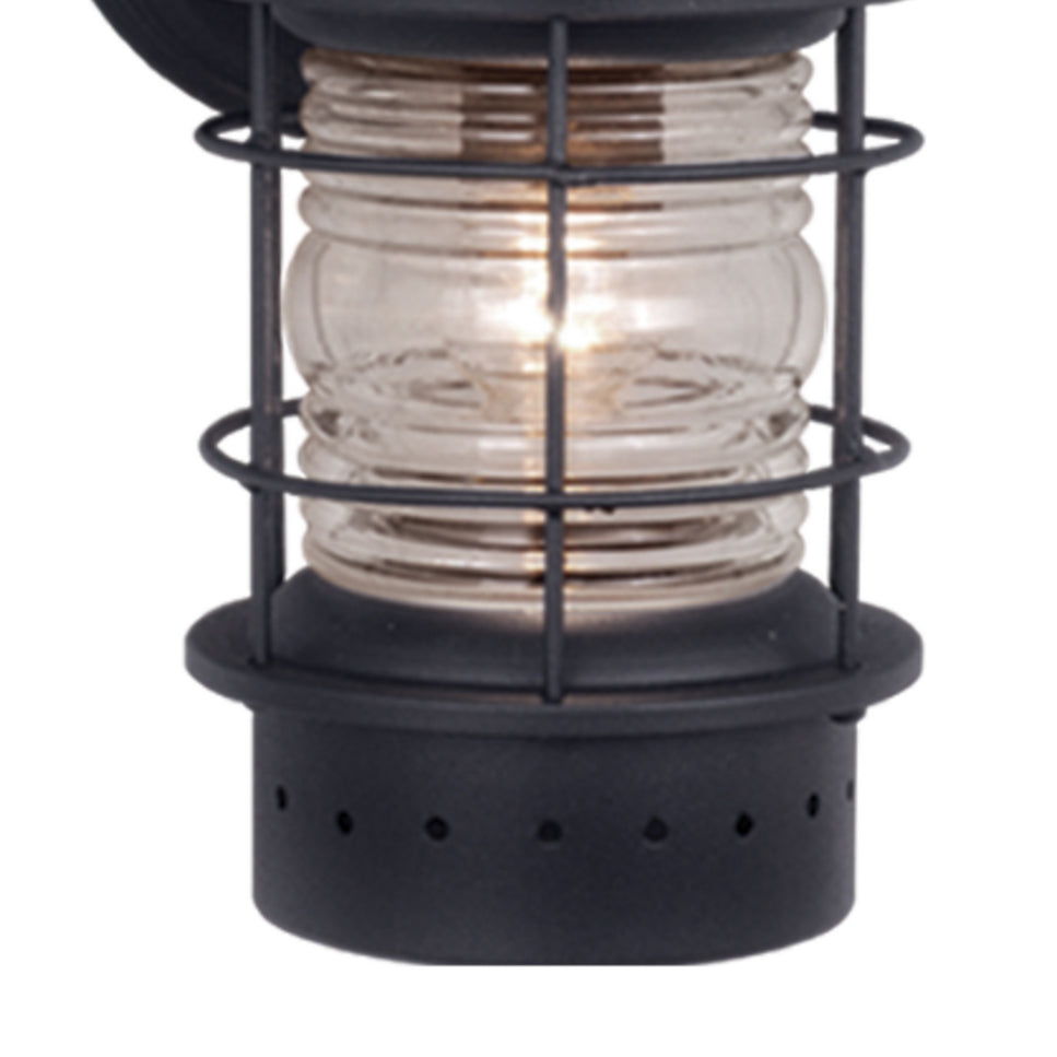 Vaxcel - OW37051TB - One Light Outdoor Wall Mount - Hyannis - Textured Black