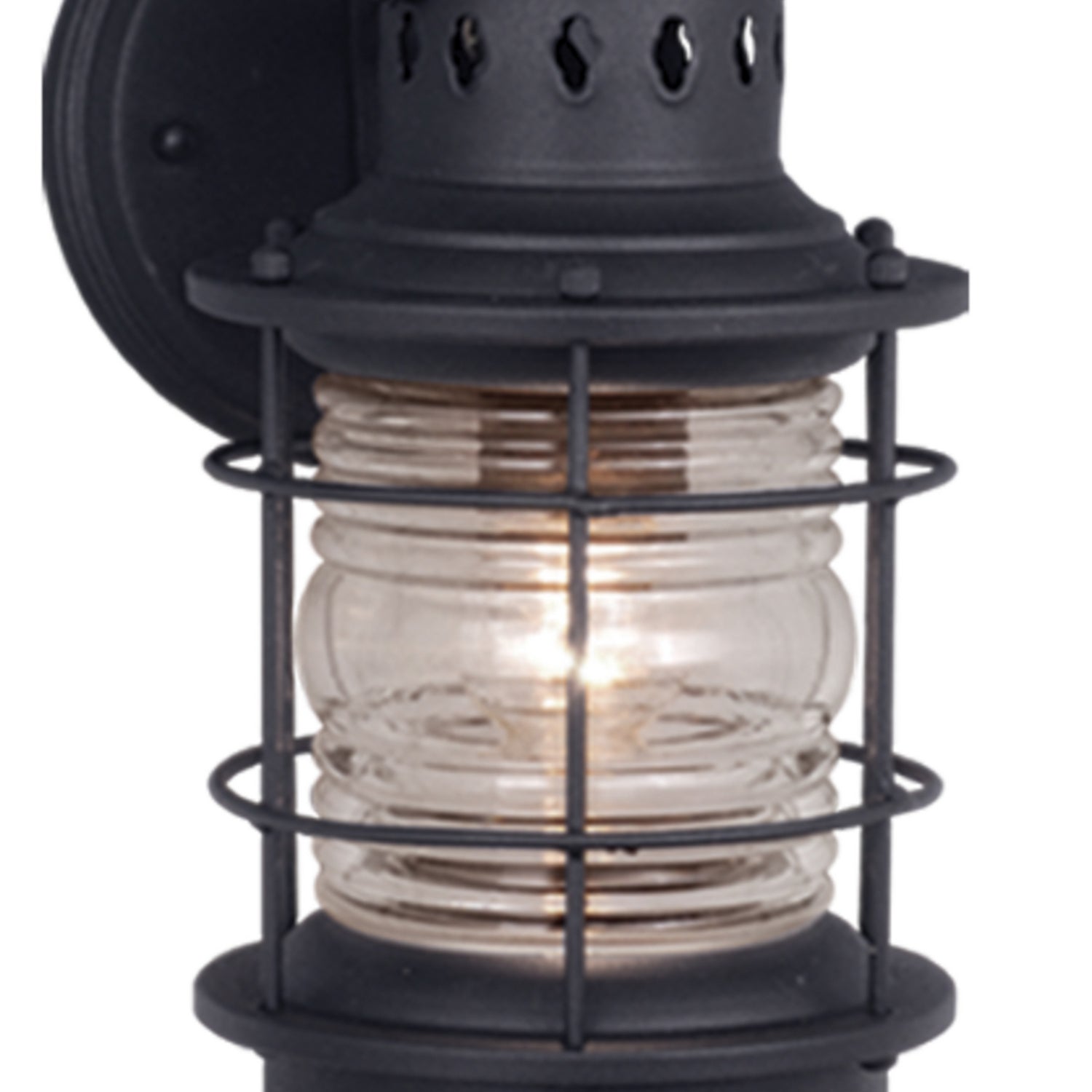 Vaxcel - OW37051TB - One Light Outdoor Wall Mount - Hyannis - Textured Black