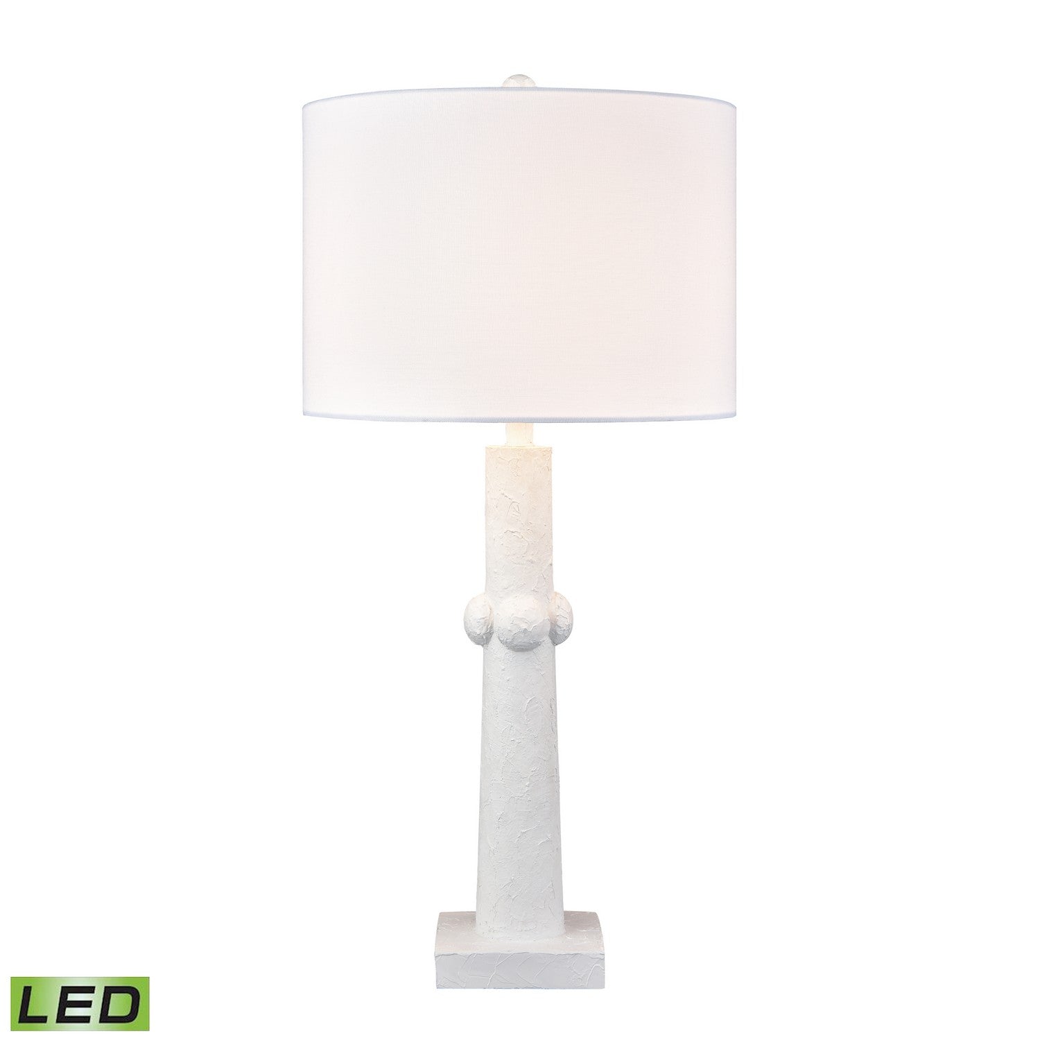 ELK Home - H0019-11081-LED - LED Table Lamp - Calvin - Plaster White