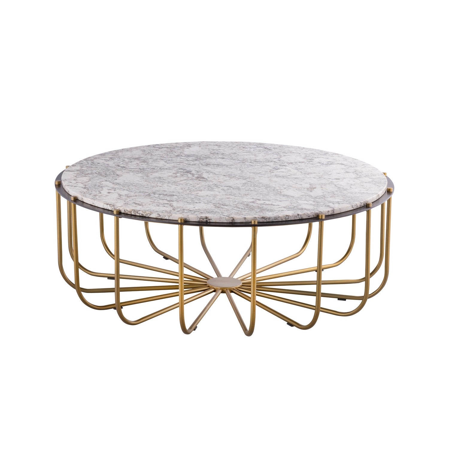 ELK Home - H0805-11453 - Coffee Table - Demille - Satin Brass