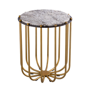 ELK Home - H0805-11454 - Accent Table - Demille - Satin Brass