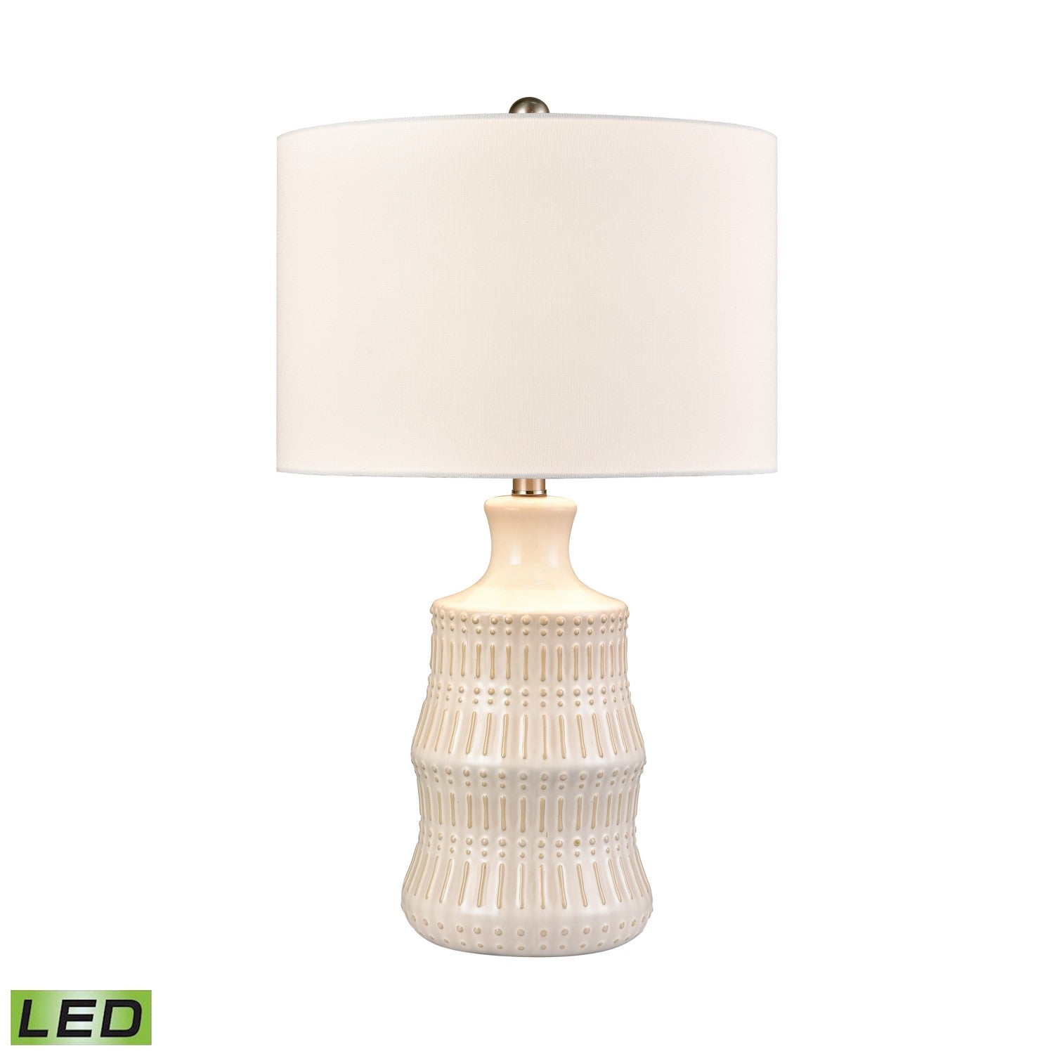 ELK Home - S0019-11075-LED - LED Table Lamp - Dorin - White Glazed