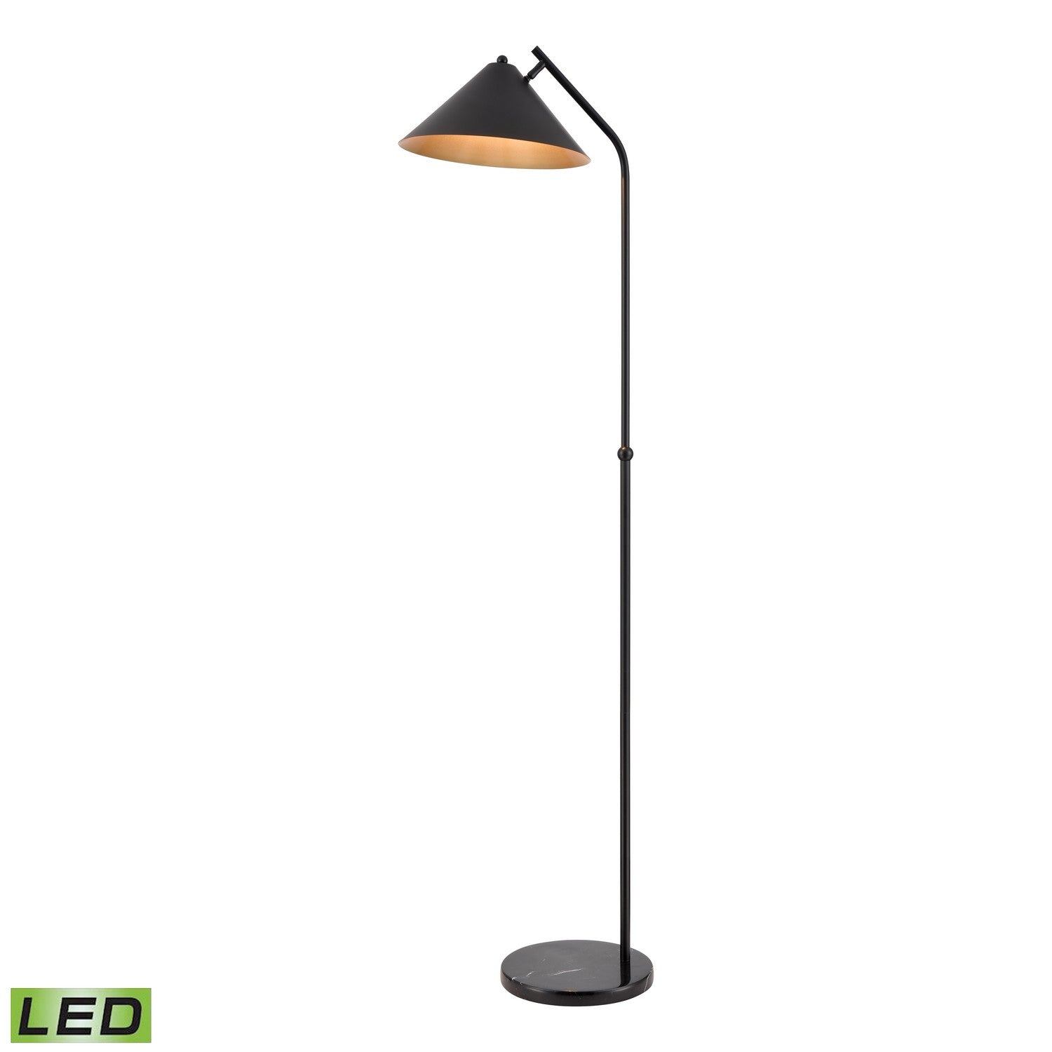 ELK Home - S0019-11158-LED - LED Floor Lamp - Timon - Matte Black