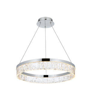 Elegant Lighting - 2050D22C - LED Chandelier - Linden - Chrome