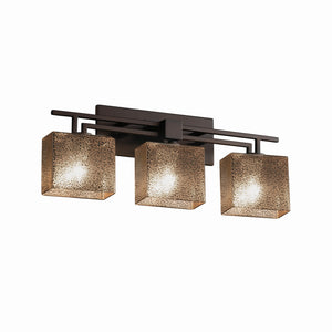 Justice Designs - FSN-8703-55-MROR-DBRZ-LED3-2100 - LED Bath Bar - Fusion - Dark Bronze