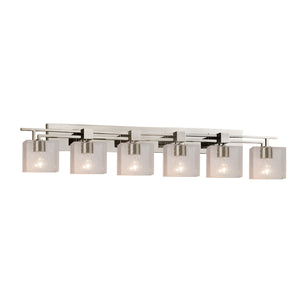 Justice Designs - FSN-8706-55-SEED-NCKL-LED6-4200 - LED Bath Bar - Fusion - Brushed Nickel