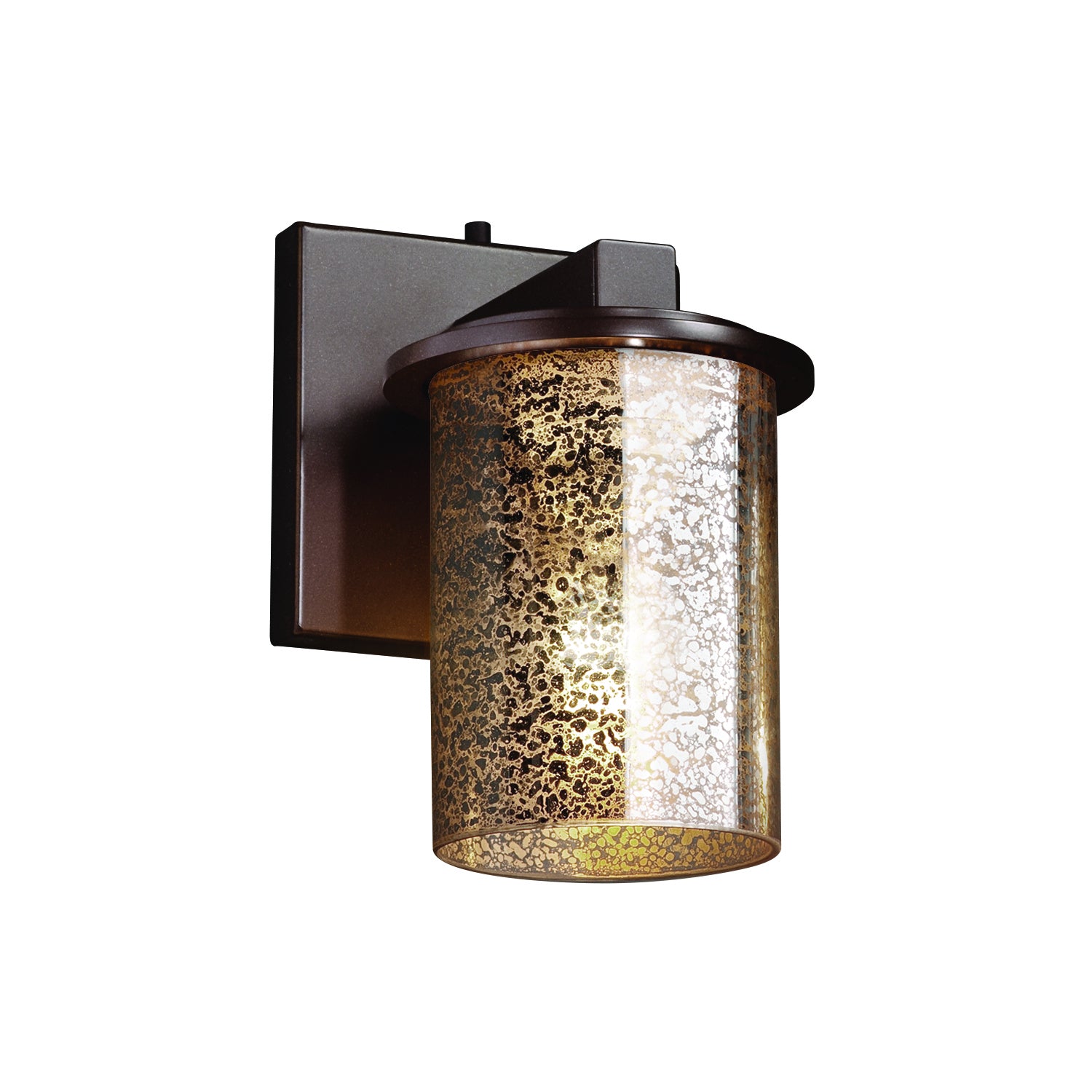 Justice Designs - FSN-8771-10-MROR-DBRZ-LED1-700 - LED Wall Sconce - Fusion - Dark Bronze