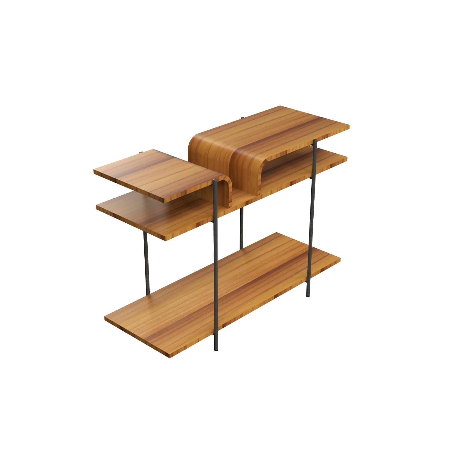 Accord Lighting - F1023.12 - Console Table - Cascade - Teak