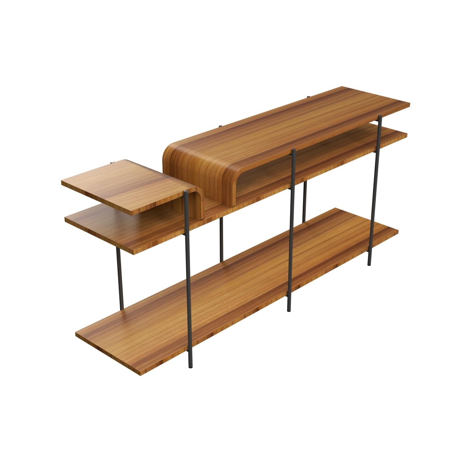 Accord Lighting - F1024.12 - Console Table - Cascade - Teak