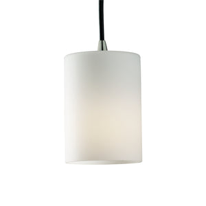 Justice Designs - FSN-8815-10-OPAL-NCKL-LED1-700 - LED Pendant - Fusion - Brushed Nickel