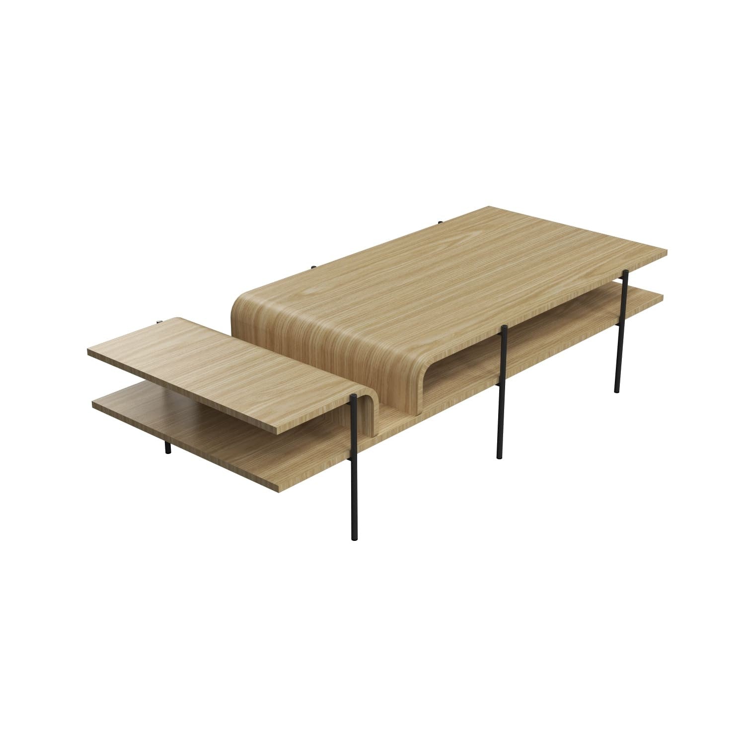 Accord Lighting - F1026.45 - Coffee Table - Cascade - Sand