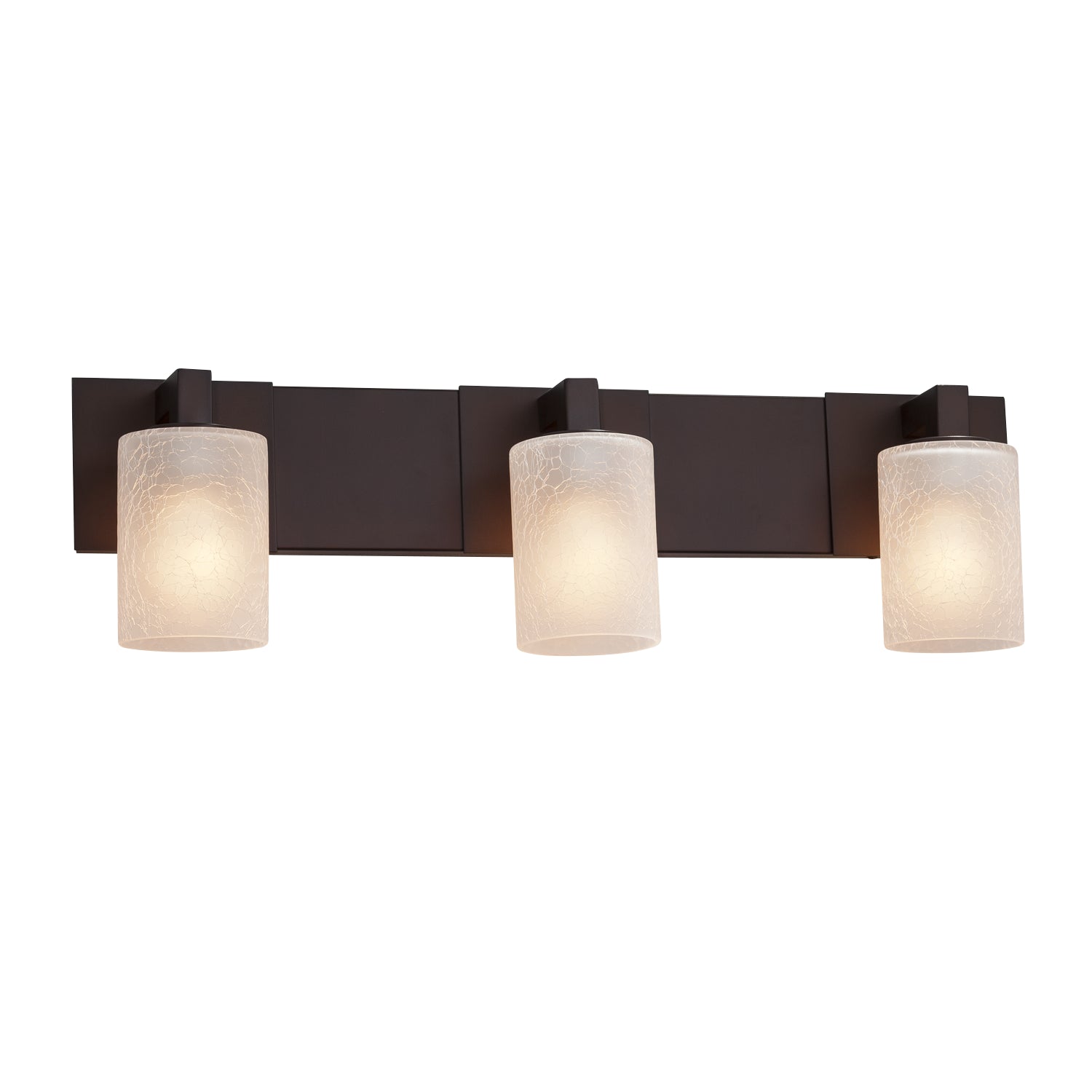 Justice Designs - FSN-8923-10-FRCR-DBRZ-LED3-2100 - LED Bath Bar - Fusion - Dark Bronze