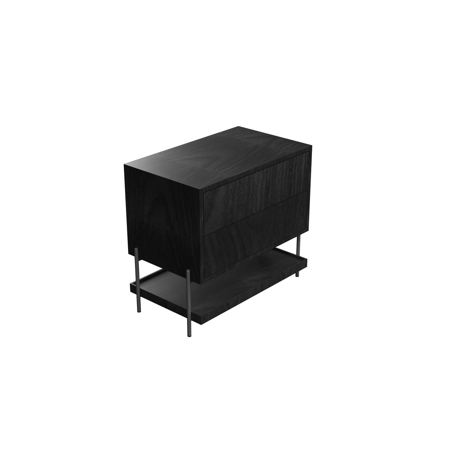 Accord Lighting - F1028.44 - Bedside Table - Clean - Charcoal