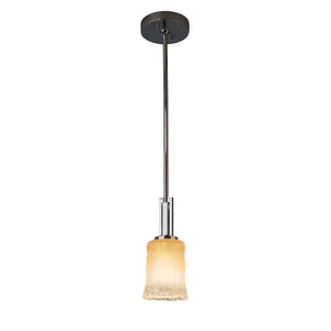 Justice Designs - GLA-8445-16-GLDC-CROM-LED1-700 - LED Pendant - Veneto Luce - Polished Chrome