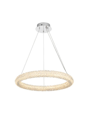 Elegant Lighting - 3800D23C - LED Chandelier - Bowen - Chrome