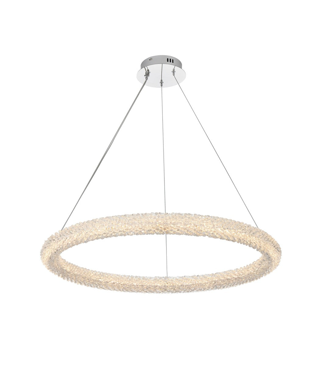 Elegant Lighting - 3800D31C - LED Chandelier - Bowen - Chrome