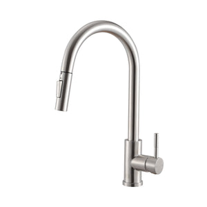 Elegant Lighting - FAK-302BNK - Kitchen Faucet - Jack - Brushed Nickel