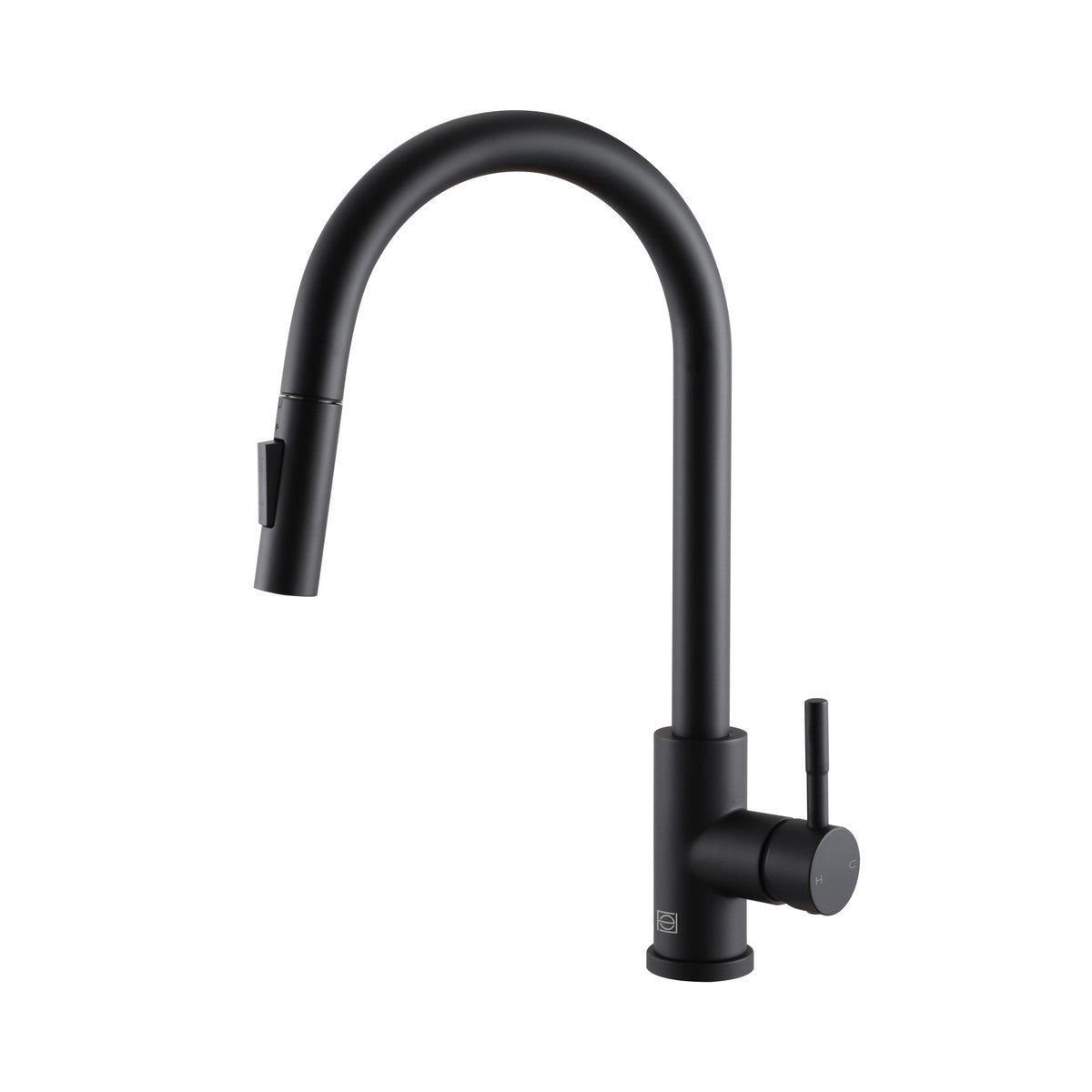 Elegant Lighting - FAK-302MBK - Kitchen Faucet - Jack - Matte Black