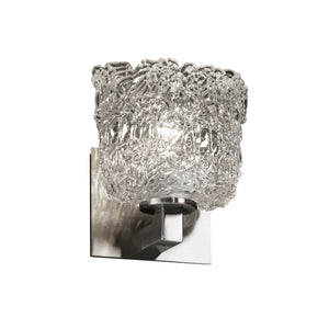 Justice Designs - GLA-8921-30-LACE-NCKL-LED1-700 - LED Wall Sconce - Veneto Luce - Brushed Nickel