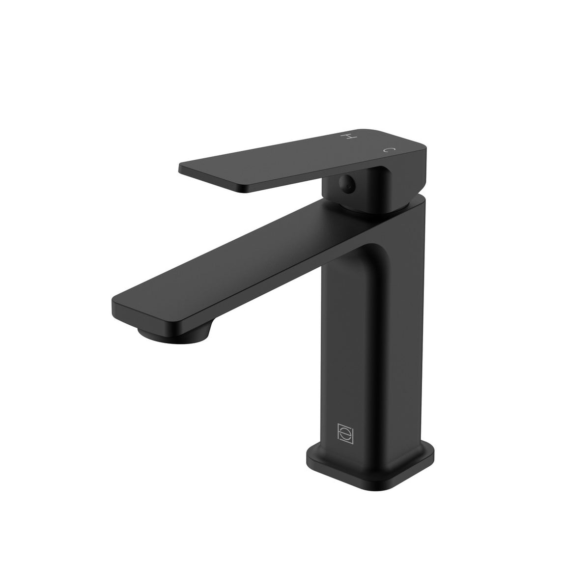 Elegant Lighting - FAV-1004MBK - Single Handle Bathroom Faucet - Lena - Matte Black